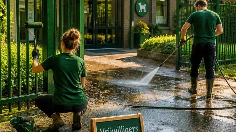 Dierenopvang zoekt handen voor opknapbeurt in Spijkenisse: zomerwerkzaamheden nodig