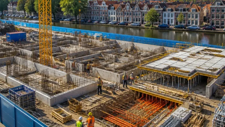 DOK6 in Alkmaar gaat na bouwvak de hoogte in: volgende fase voor vier woonblokken