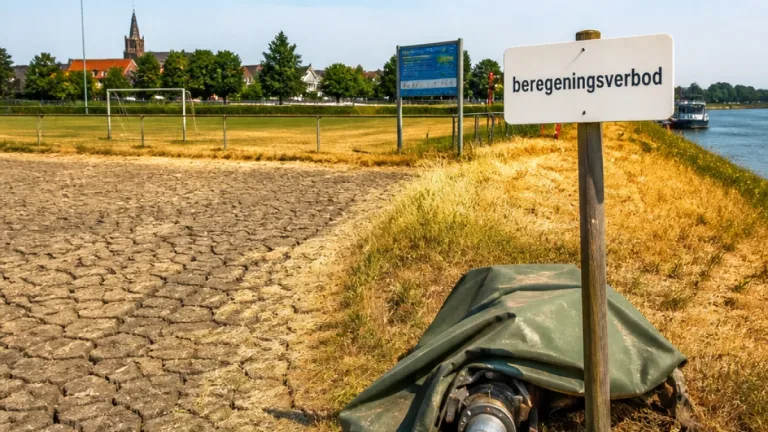 Droogte leidt tot beregeningsstop in delen van Overijssel; ook gevolgen voor Kampen