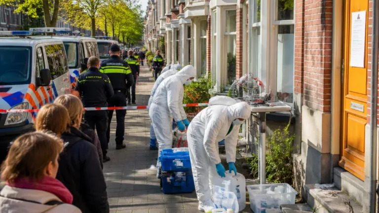 Drugslab ontmanteld in Den Haag: vier personen aangehouden, buurt ontruimd