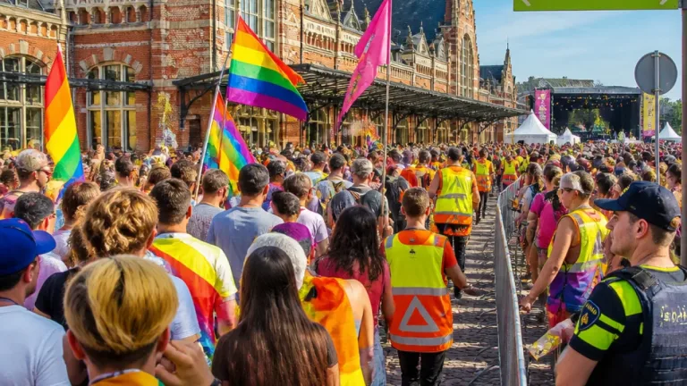 Drukke en feestelijke Pride in Haarlem: derde editie zet zichtbaarheid centraal