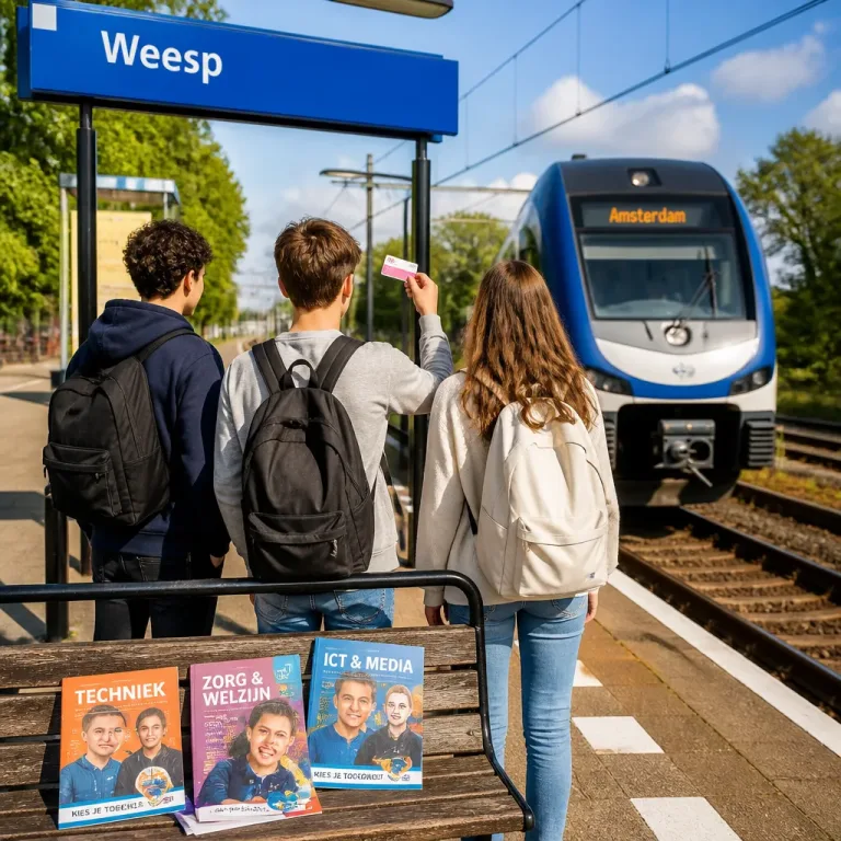 Weesp verlengt vergoeding reiskosten voor laatstejaars praktijkleerlingen richting Amsterdam