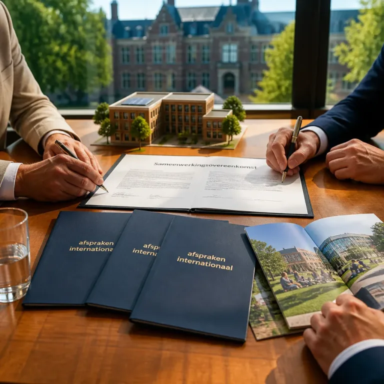 Minister en onderwijskoepels leggen formele afspraken vast over internationale studenten