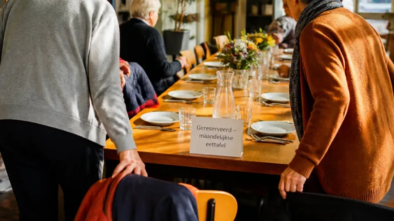 Eenzaamheid aanpakken in Arnhem: maandelijkse eettafel voor ouderen bij De Woerd