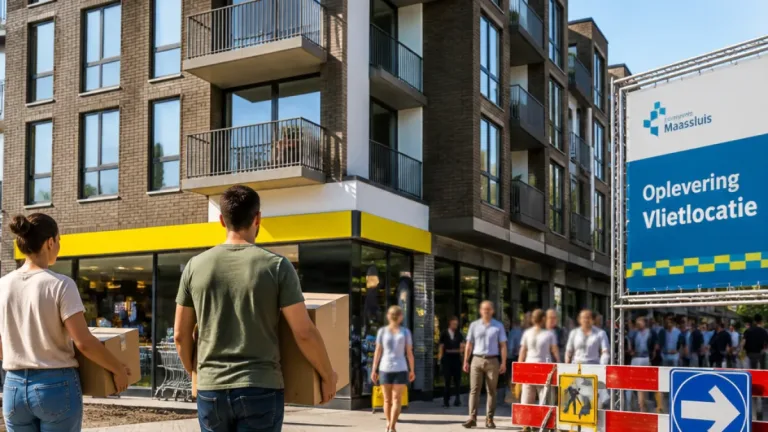 Eerste appartementen van Puur! in Maassluis opgeleverd: impuls voor binnenstad