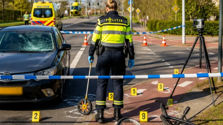 Fietser zwaargewond bij aanrijding op Raalterweg; onderzoek gaande in Deventer