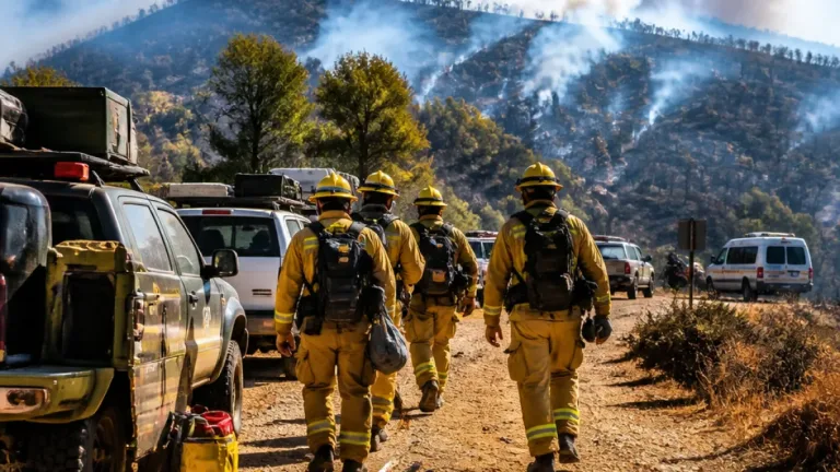 Gelderse brandweerlieden aangekomen in Spanje om te helpen bij hevige natuurbranden