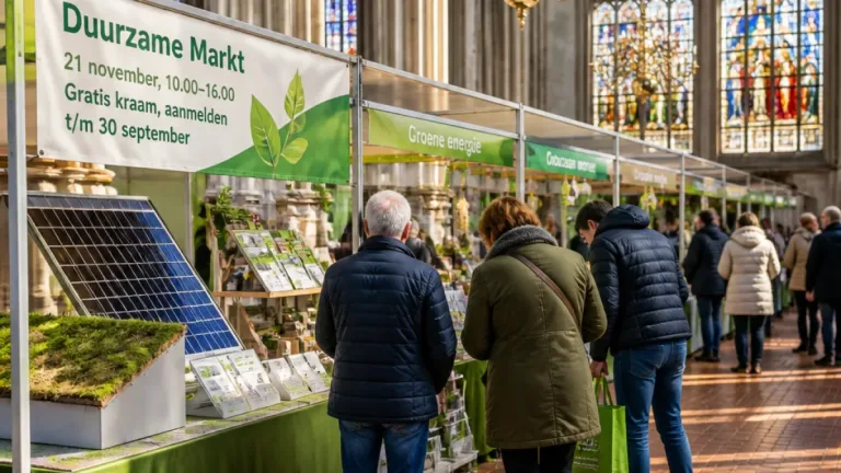 Gouda zoekt standhouders voor Duurzame Markt in Sint-Janskerk: kraam gratis