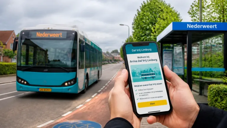 Gratis dalreizen voor meer Limburgers: digitaal loket voor Arriva Dal Vrij geopend