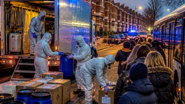 Groot drugslab ontdekt in Den Haag: tientallen woningen ontruimd en verdachte naar ziekenhuis