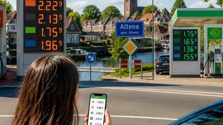 Grote verschillen aan de pomp in Noord-Brabant: tot €20 per volle tank binnen gemeenten