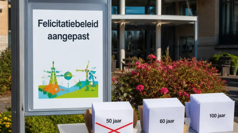 Haarlemmermeer schaalt felicitaties af: burgemeester bezoekt niet meer alle 50-jarigen