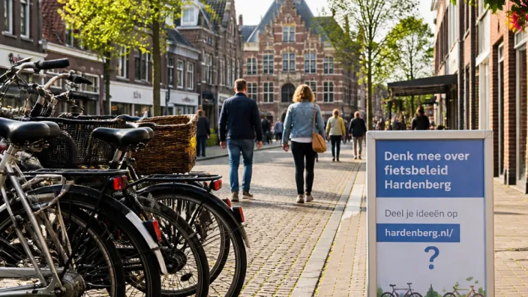 Hardenberg vraagt inwoners naar ervaringen: mogelijk fietsverbod in centrum op tafel