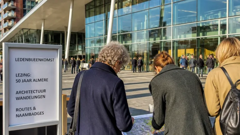Heemschut zet ledenvergadering voort in Almere met lezing en stadswandelingen