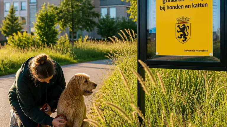 Heemskerk zet voorlichting in tegen grasarenrisico’s voor huisdieren