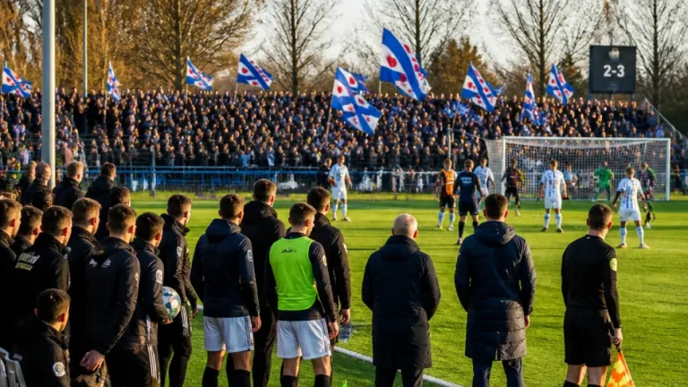 Heerenveen wint oefenduel bij Club Brugge met 2-3, steun van bijna vierhonderd Friese supporters