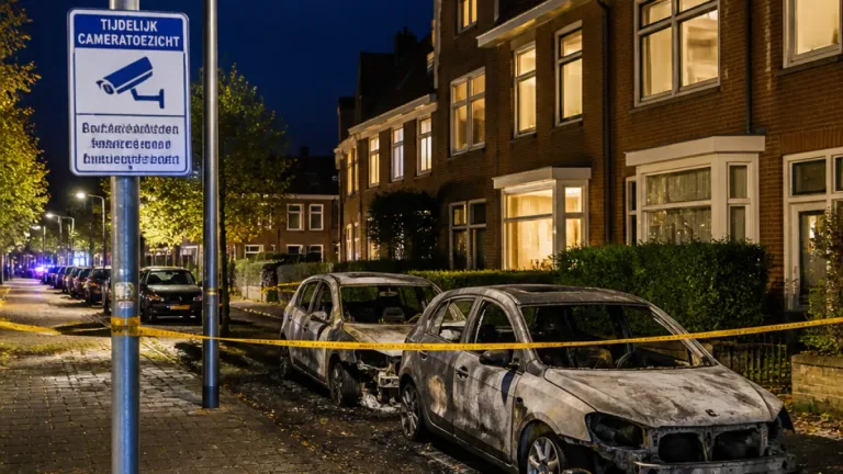 Hilversum plaatst tijdelijk cameratoezicht rond Comes Oolenstraat na twee autobranden