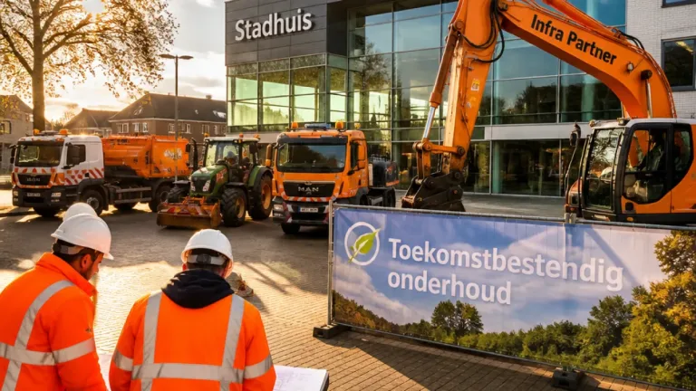 Hoogeveen kiest voor duurzaam en slimmer wegenonderhoud met nieuwe uitvoerder