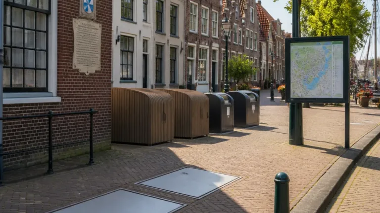 Hoorn wijst plekken aan voor nieuwe GFE‑cocons en ondergrondse afvalbakken