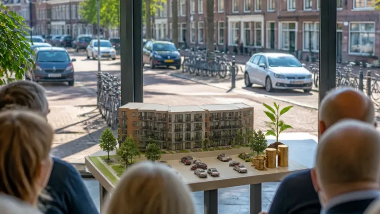 Huizen-bewoners raken betrokken bij discussie over minder parkeerplaatsen bij nieuwbouw