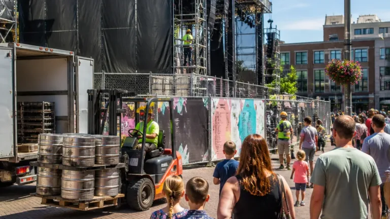 IJmuiden maakt zich op voor feestweek: podium, bier en kinderactiviteiten op komst