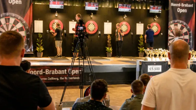 Internationale topdarters verzamelen zich dit weekend in Zeilberg voor Noord-Brabant Open