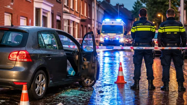 Inzittende vlucht na verkeersongeval: vragen rond verantwoordelijkheid in Heerlen