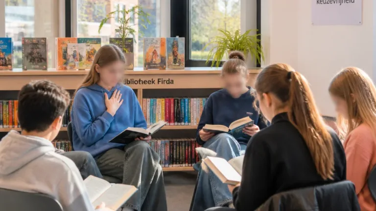 Leeuwarden: docent op Firda laat mbo-studenten kiezen en wint terugleesplezier
