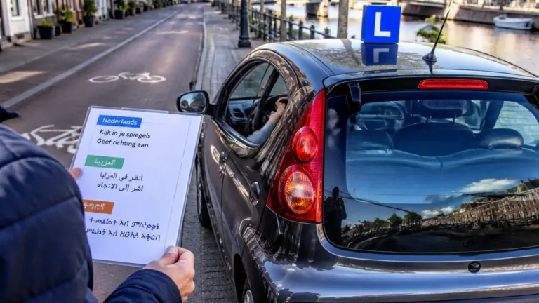 Leeuwarden: rijinstructeur met vluchtelingenachtergrond maakt rijles toegankelijker