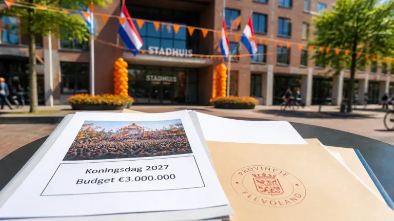 Lelystad begrenst kosten Koningsdag 2027 tot €3 miljoen en vraagt provincie om steun