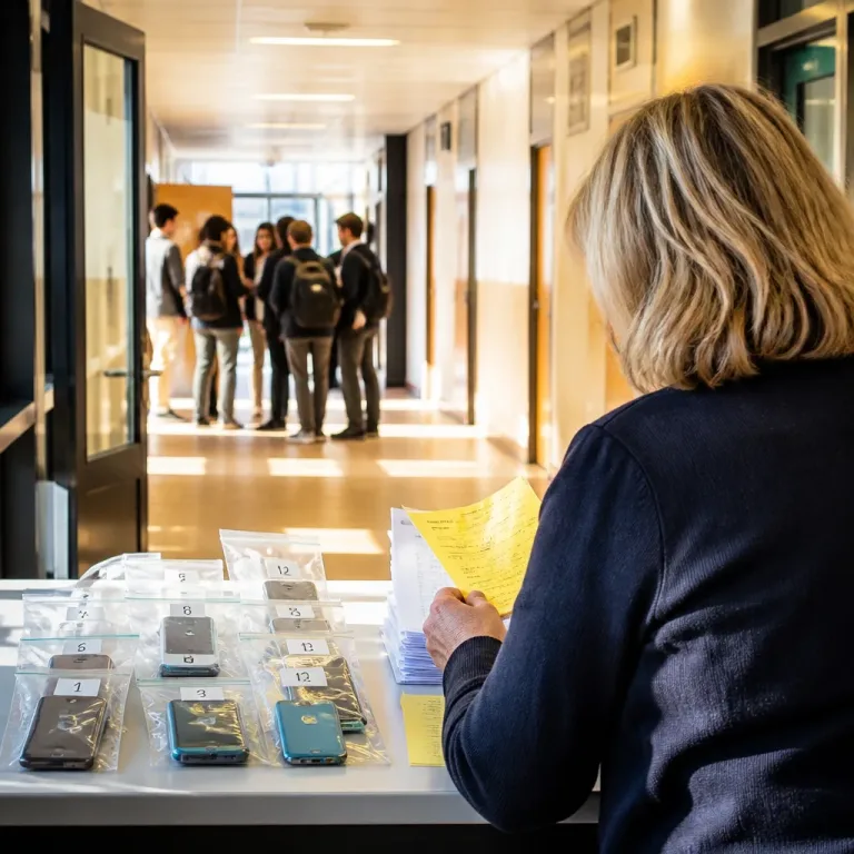Streng telefoonverbod op school bespaart tijd, maar verandert welzijn leerlingen nauwelijks