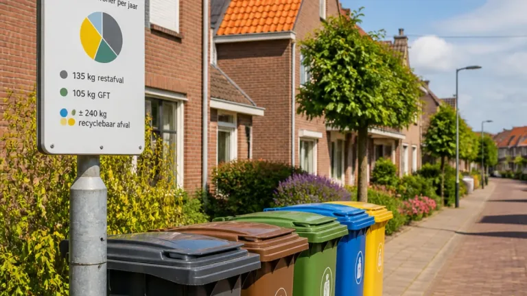 Limburgers leverden vorig jaar gemiddeld 480 kg huisvuil; provincie koploper in scheiding