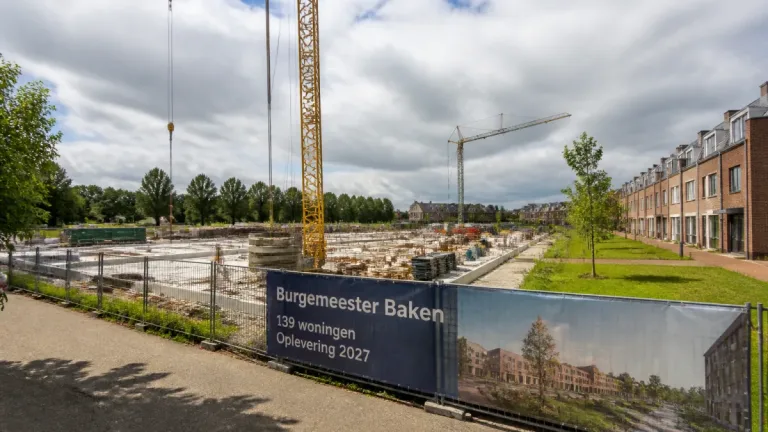 Maassluis krijgt 139 nieuwe woningen in Burgemeesterswijk, oplevering gepland in 2027