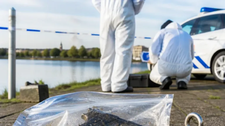Maastricht: vuurwapen uit Geusseltvijver gehaald, forensisch onderzoek gestart
