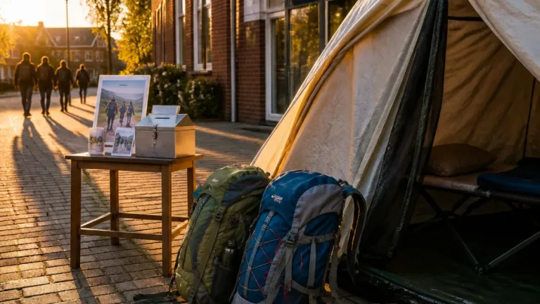 Moeder en zoon uit Huizen lopen Vierdaagse en slapen in Hatert: Nijmegen als thuishaven