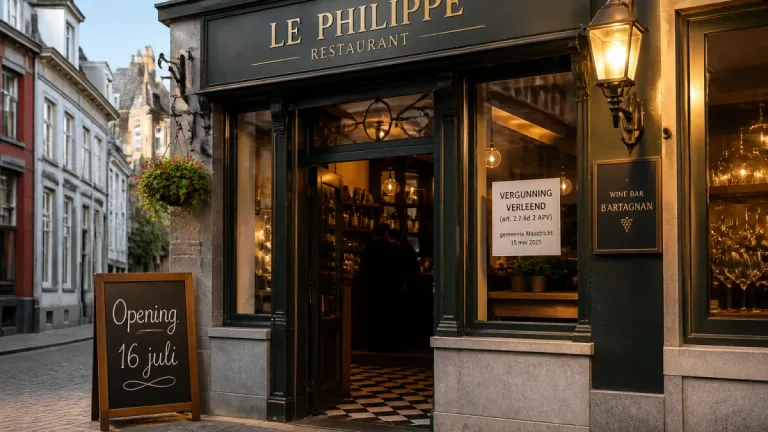Na vergunningssoap opent Le Philippe donderdag in hartje Maastricht