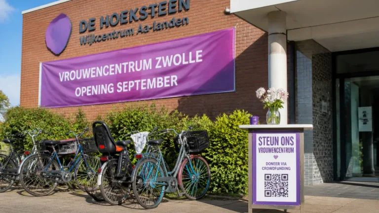 Nieuw Vrouwencentrum in Zwolle opent dit najaar in Aa-landen, crowdfunding gestart