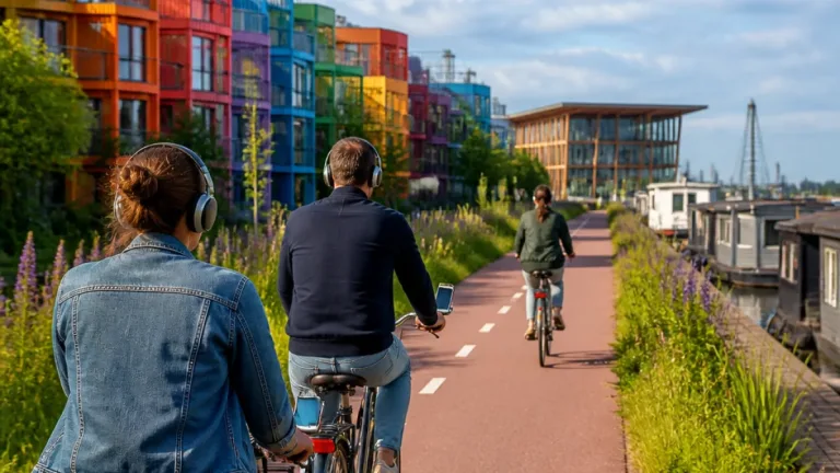Nieuwe gratis audiotour laat Almere Buiten zien: 20 plekken, drie talen