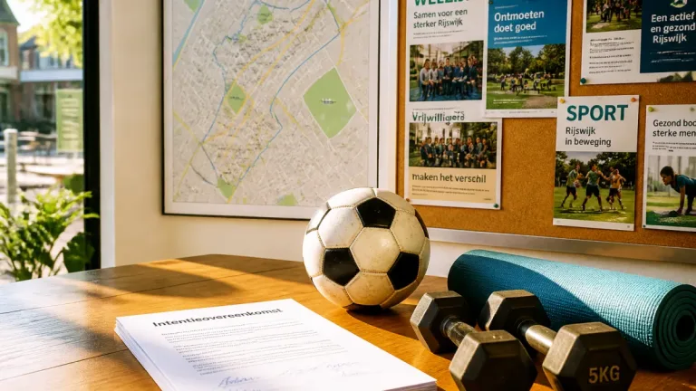 Nieuwe samenwerkingsbasis in Rijswijk: welzijn en sport bundelen krachten structureel