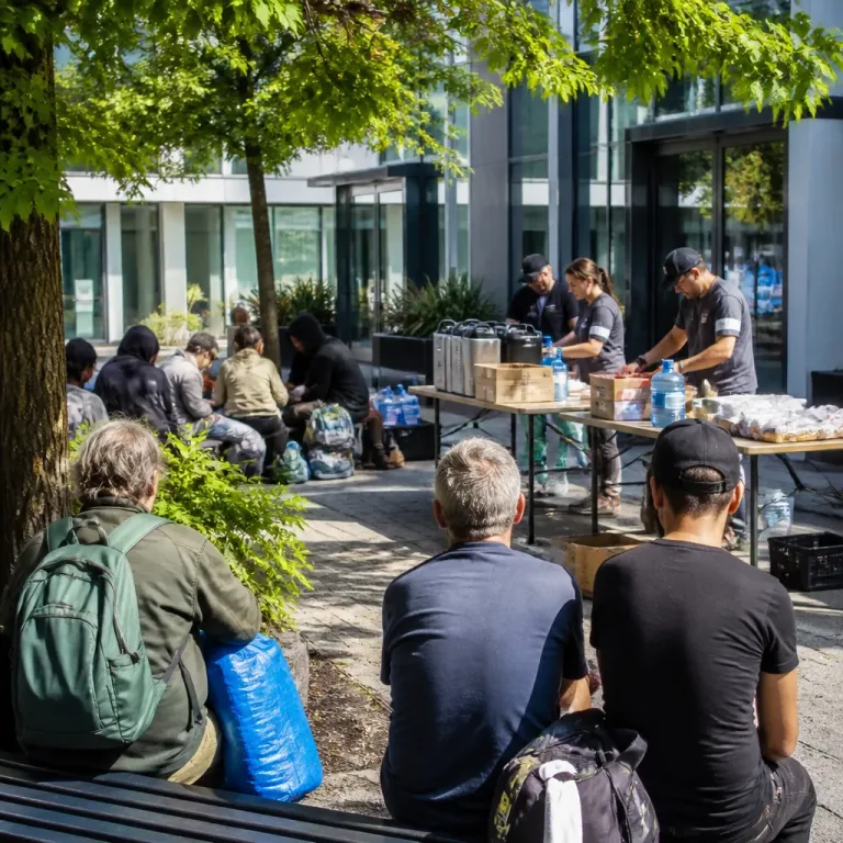 Dagopvang Ter Apel verloopt rustig, Rode Kruis dringt aan op snelle oplossing