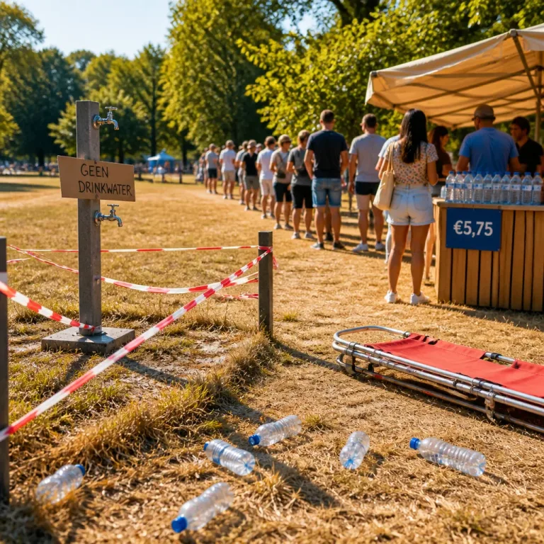 Burgemeester: festival had verplicht gratis drinkwater moeten aanbieden