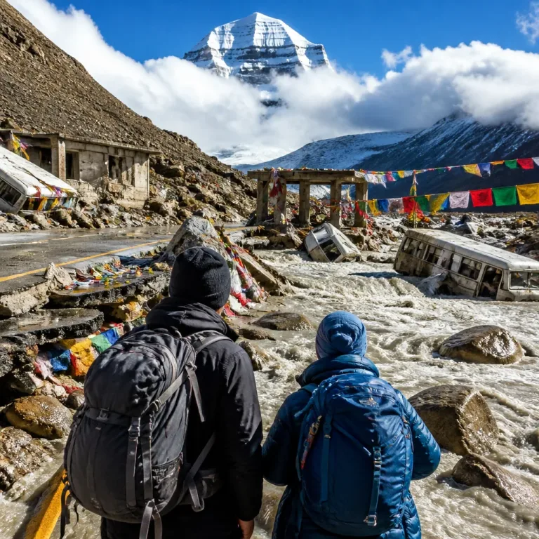 Twee Nederlanders vermist na overstroming bij grens Nepal-China tijdens pelgrimstocht