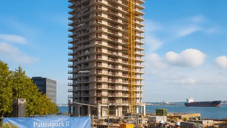 Pattistpark II in Terneuzen vordert: 65% van 88 appartementen verkocht, oplevering 2027