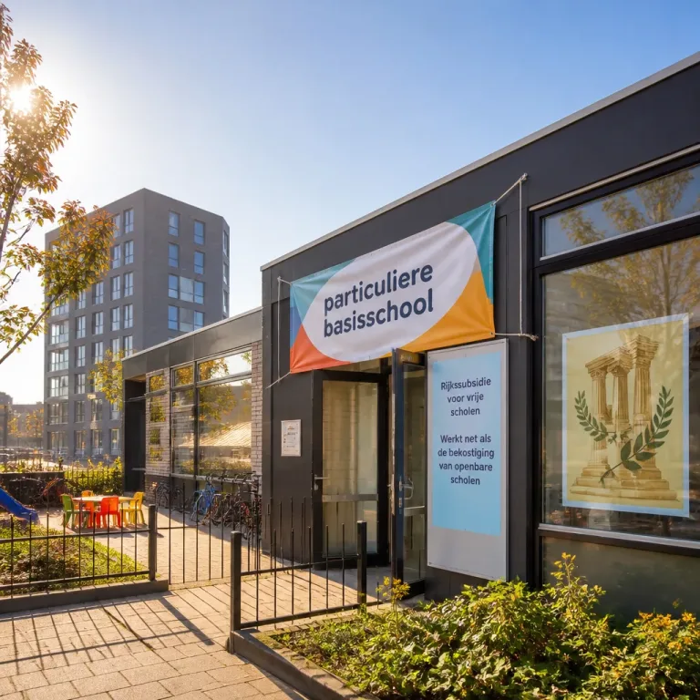 FVD-gekoppelde basisschool in Almere start met staatsbekostiging en eigen leeropvatting