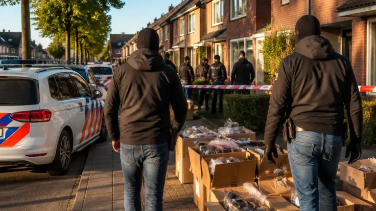 Politie pakt ruim vijftien mensen op in Gelderse drugssignaal; vijf hoofdverdachten vast