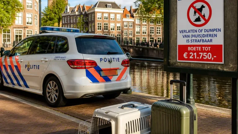 Politie Utrecht Zuid waarschuwt vakantiegangers: dumpen van huisdieren is strafbaar