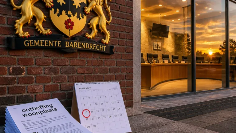 Procedurele fout rond benoeming wethouder in Barendrecht: ontheffing woonplaats vergeten