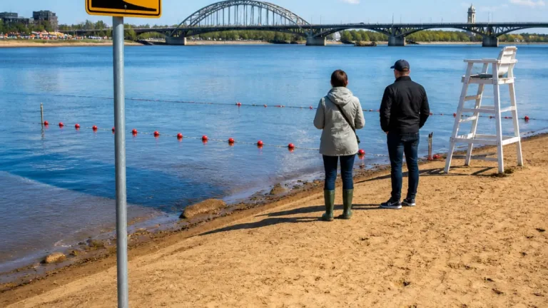 Provincie waarschuwt: steile bodems bij veertien zwemlocaties door lage waterstand