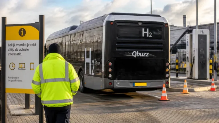 Qbuzz ontslaat chauffeur die weigerde op waterstofbus te rijden in regio Groningen-Drenthe