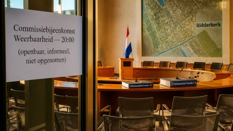 Raad van Ridderkerk bespreekt weerbaarheid gemeente en samenleving donderdagavond